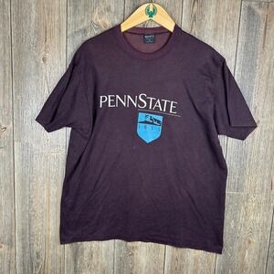 Penn State University Nittany Lions Vintage 80s T-Shirt College Adult Size Large
